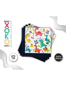 Servilleta Dino 12Pc