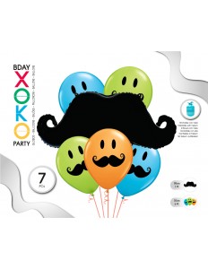 Set Bigote 7Pc