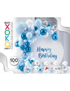 Set Blue 100Pc